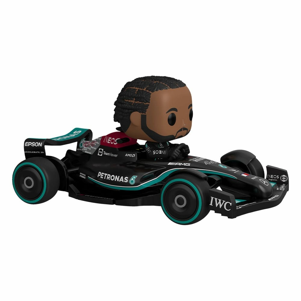 Figurine Formule 1 Pop! Rides Super Deluxe - Lewis Hamilton Mercedes