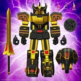 Power rangers figurine ultimates megazord (black/gold) 18 cm