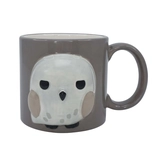 Harry potter - mug en relief hedwige kawaii 350ml