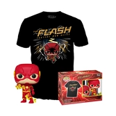 Dc comics pop! & tee set figurine et t-shirt the flash (xl)