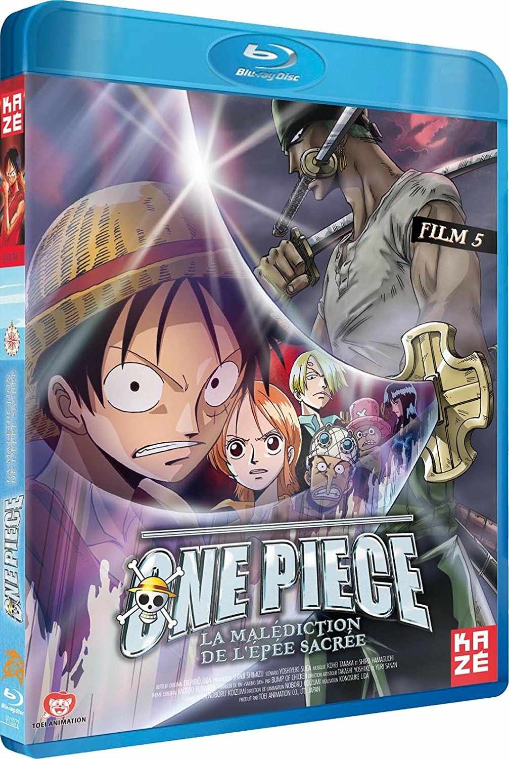 One Piece  La Malédiction de l'épée sacrée  Film 5  Bluray
