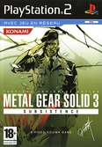 Metal Gear Solid 3 : Subsistence - PlayStation 2
