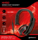 Casque Mono Gioteck XH50 Rouge - Xbox One - PS4 - PC - Mobile