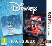 La Reine des Neiges + Les Nouveaux Héros Pack 2 jeux Disney - 3DS