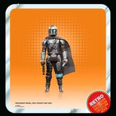 The mandalorian fig. 9,5 cm star wars: the book of boba fett retro collection