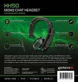 Casque Mono Gioteck XH50 Vert - Xbox One - PS4 - PC - PS4