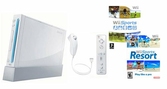 Console Wii blanche + Wii Sports et Sports Resort - WII