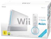 Console Wii blanche + Wii Sports et Sports Resort - WII