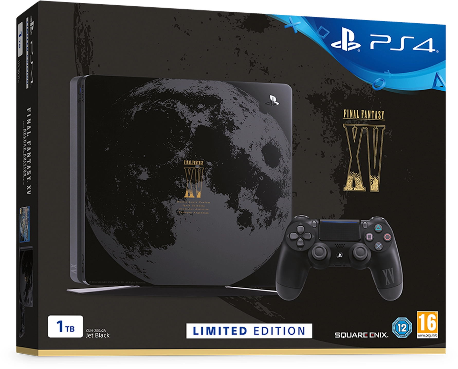Console PS4 Slim Luna édition limitée Final Fantasy XV