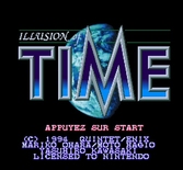 Illusion Of Time - Super Nintendo