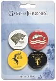 Game of thrones set b 4 pins game of thrones