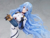 Rebuild of evangelion statuette pvc 1/7 rei ayanami long hair ver. 28 cm