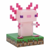 Minecraft veilleuse icon axolotl