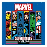 Marvel calendrier 2024 super heroes