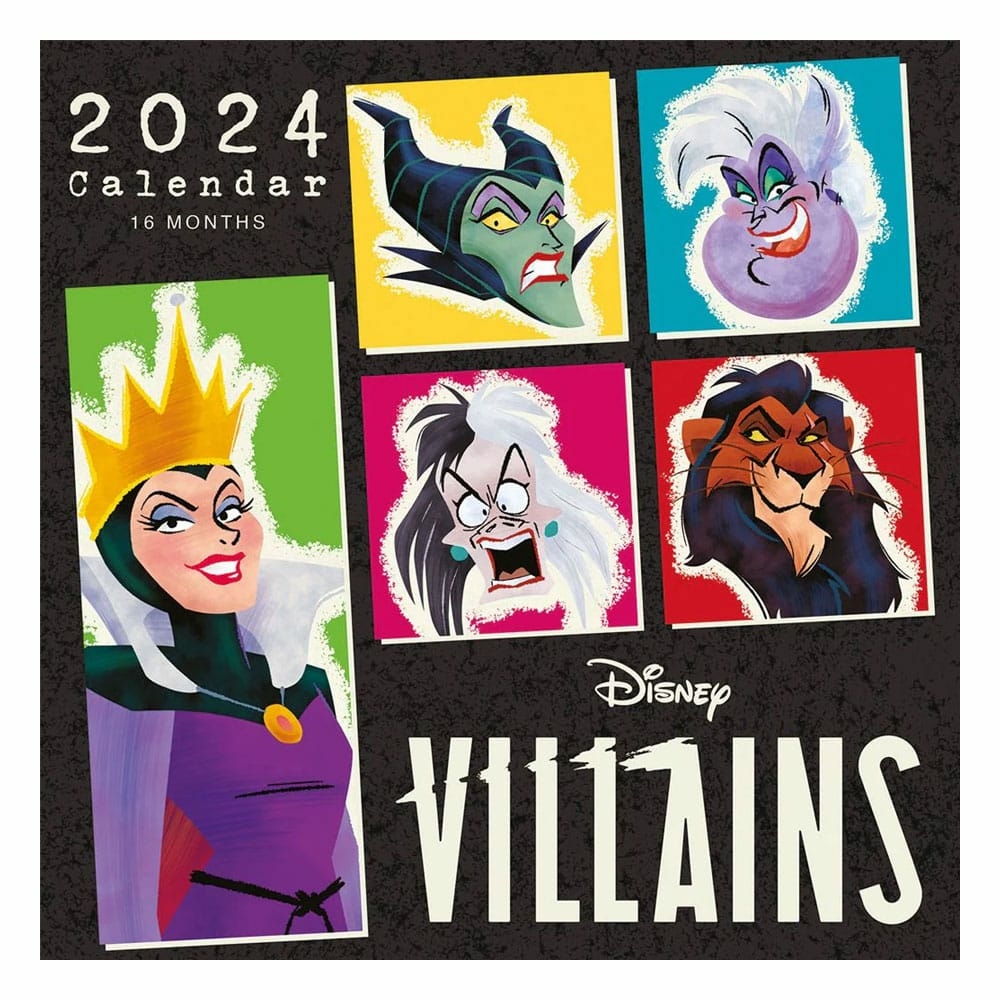 Disney villains calendrier 2024 once i was alone