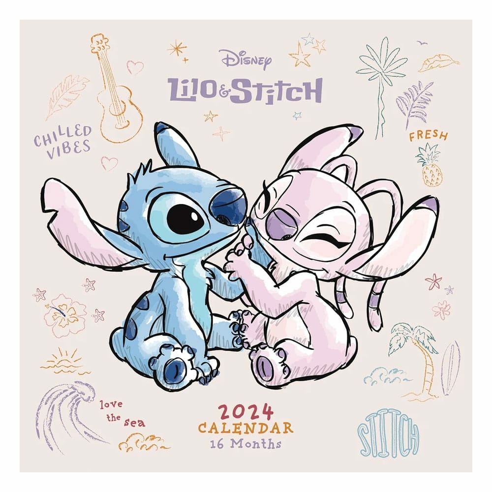 Lilo & stitch calendrier 2024 stitch & angel