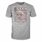 Marvel boxed tee t-shirt stan lee (xl)