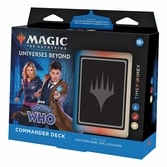Magic the gathering universes beyond: doctor who présentoir decks commander (4) anglais