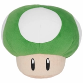 Super mario - peluche champignon 1up - 16cm (nintendo togetherplus)