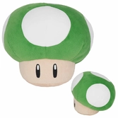 Super mario - peluche champignon 1up - 16cm (nintendo togetherplus)