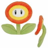 Super mario - peluche fleur de feu - 18cm (nintendo togetherplus)