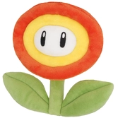 Super mario - peluche fleur de feu - 18cm (nintendo togetherplus)