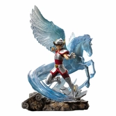 Saint seiya statuette 1/10 deluxe art scale pegasus seiya 28 cm