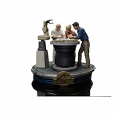 Jurassic park statuette 1/10 art scale dino hatching 23 cm