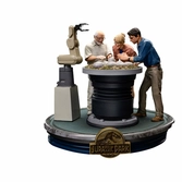 Jurassic park statuette 1/10 art scale dino hatching 23 cm