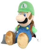 Nintendo - peluche la maison de luigi - luigi avec poltergust 25cm (nintendo togetherplus)