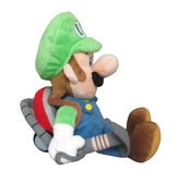 Nintendo - peluche la maison de luigi - luigi avec poltergust 25cm (nintendo togetherplus)