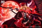 Touhou project statuette pvc 1/6 flandre scarlet military uniform ver. 27 cm