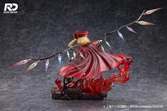 Touhou project statuette pvc 1/6 flandre scarlet military uniform ver. 27 cm