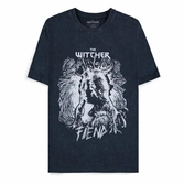 The witcher t-shirt dark blue fiend (s)