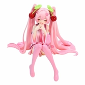 Hatsune miku statuette pvc noodle stopper sakura miku 2023 smile ver. 12 cm