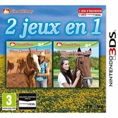 2 jeux en 1 Mon cheval Western + Mon Haras 3D - 3DS