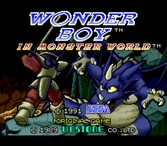 Wonder Boy in Monster World - Megadrive