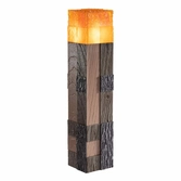 Minecraft réplique illuminating torch 25 cm