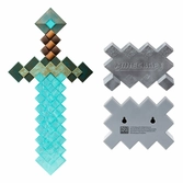 Minecraft réplique diamond sword collector 50 cm