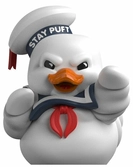 Tubbz canard de bain à collectionner - s.o.s. fantômes - stay puft (Édition standard)