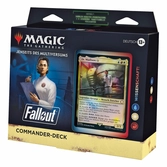 Magic the gathering jenseits des multiversums: fallout présentoir decks commander (4) allemand