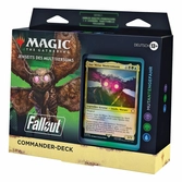 Magic the gathering jenseits des multiversums: fallout présentoir decks commander (4) allemand