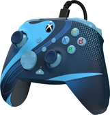 Pdp - manette de jeu filaire avancée rematch glow blue tide pour xbox series x|s, xbox one et windows 10/11
