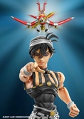 Jojo's bizarre adventure part 5: golden wind figurine chozokado (narancia ghirga & as ver. black) 15 cm