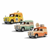 Wallace & gromit véhicule 1/43 austin a35 van collection - cheese please!, top bun, spick & spanmobile
