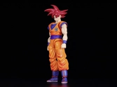 S.H.Figuarts Dragon Ball Z Super Saiyan Son Goku Saiyan God of Virtue