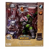 World of warcraft figurine orc: shaman / warrior 15 cm