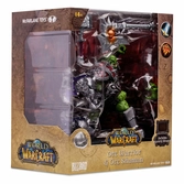 World of warcraft figurine orc: shaman / warrior 15 cm