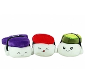 Coussin sushi 20cm (assortiment de 6)