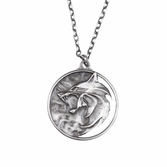 The witcher réplique 1/1 collier wolf medallion